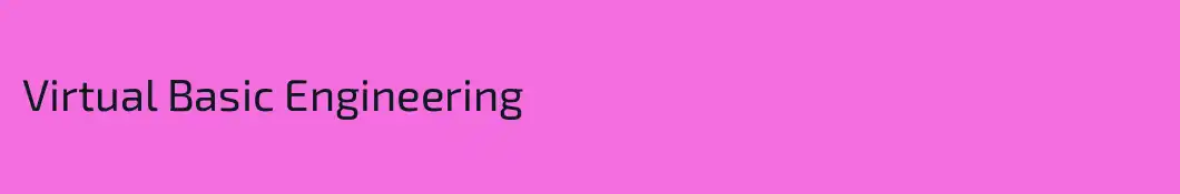 Virtual Basic Engineering